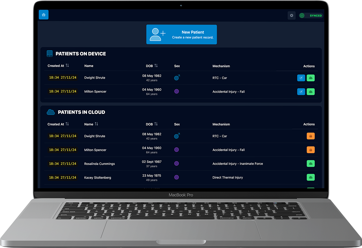 Macbook showcasing IndieBase